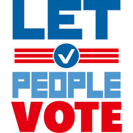 Let People Vote Printable PU Heat Transfer Decal